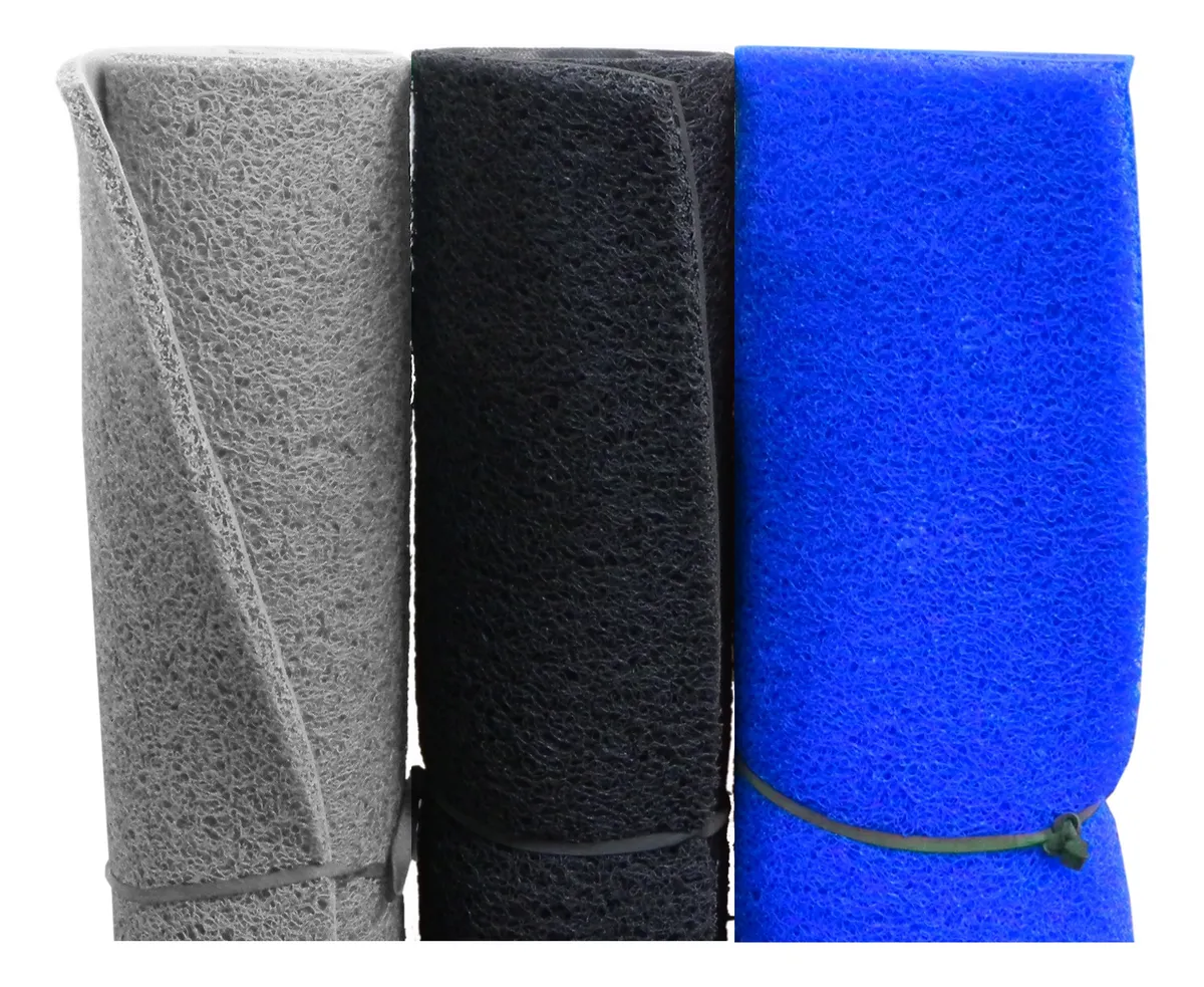 ALFOMBRA-RULO 15MM AZUL FRANCIA ROLLO 18 MTS IMP. QB m - Image 3